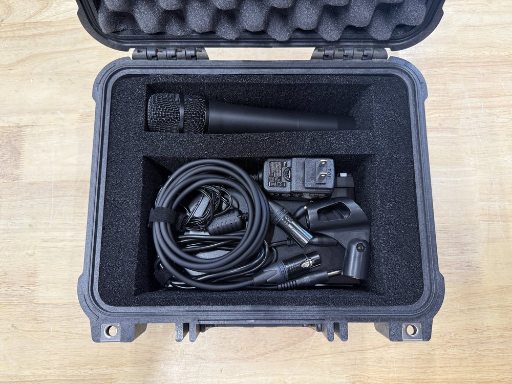 CAD Wireless Microphone and receiver rental case contents 2 of 2