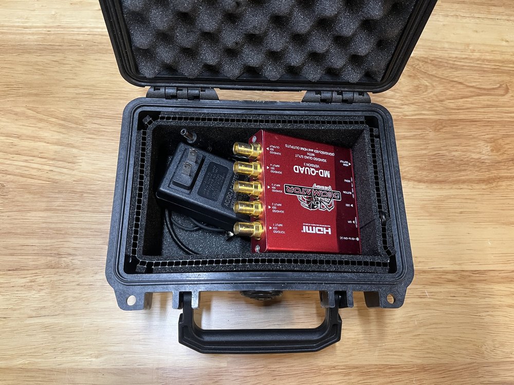 Decimator rental case contents