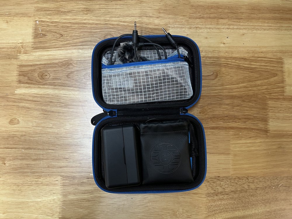 DJI Mic rental case contents