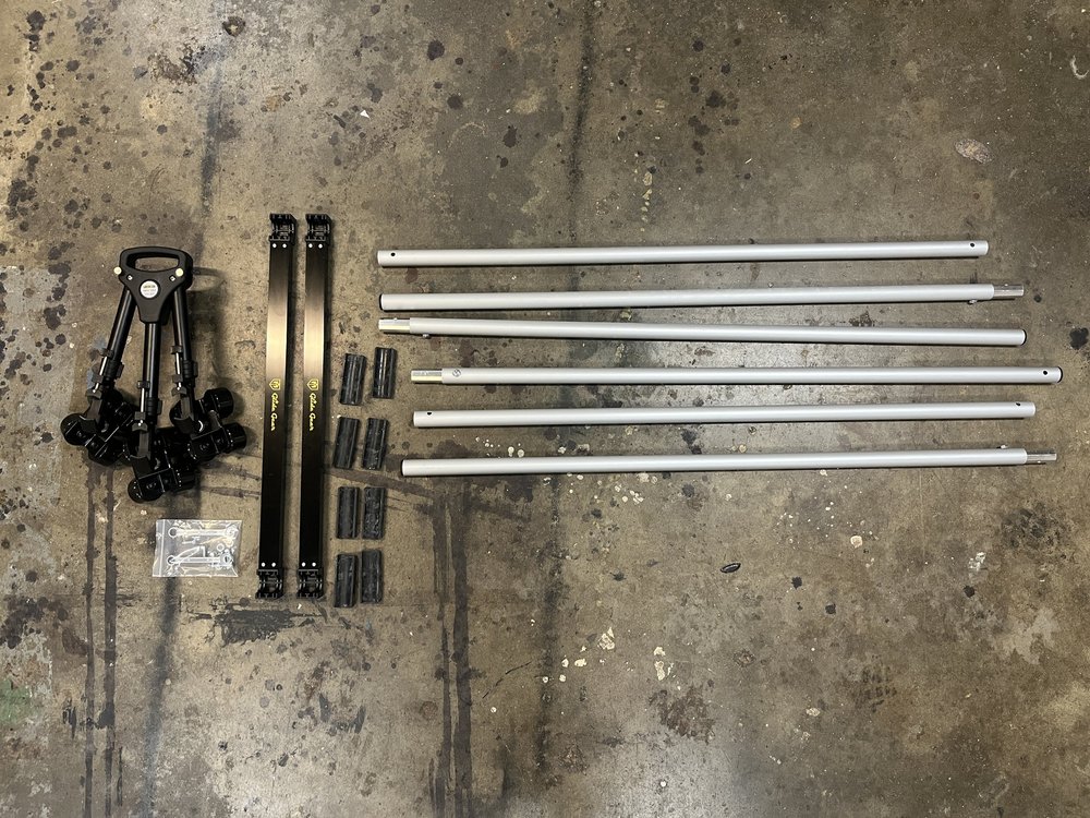 Glide Gear Floor Dolly rental case contents