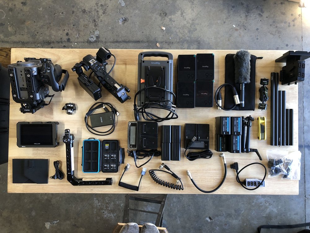 FX6 rental case contents