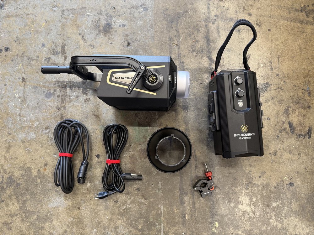 iFootage Anglerfish SL1 800BNS rental case contents 1 of 2