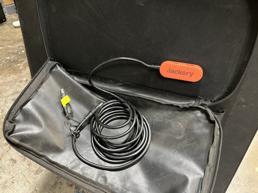Jackery Solar Generator rental case contents 4 of 4