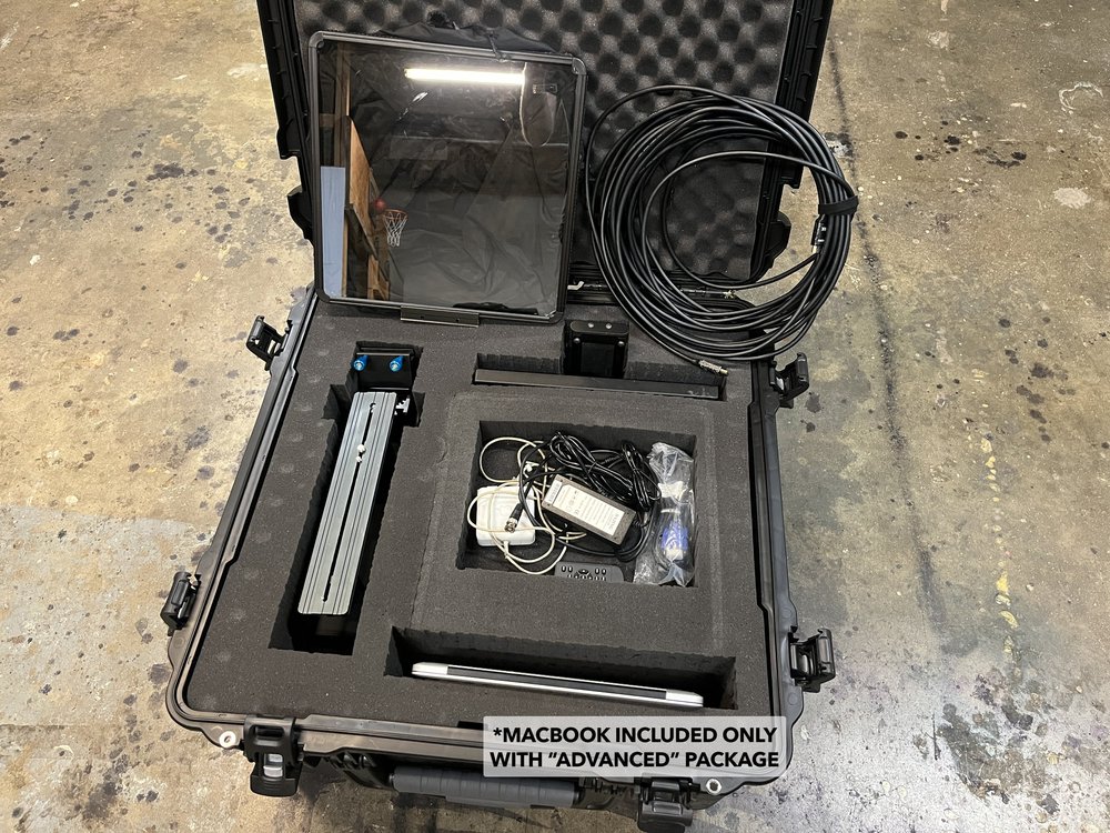 Magicue Teleprompter rental case contents