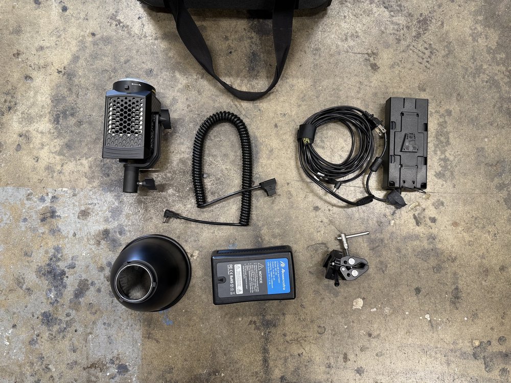 Nanlite Forza 60B rental case contents 1 of 2