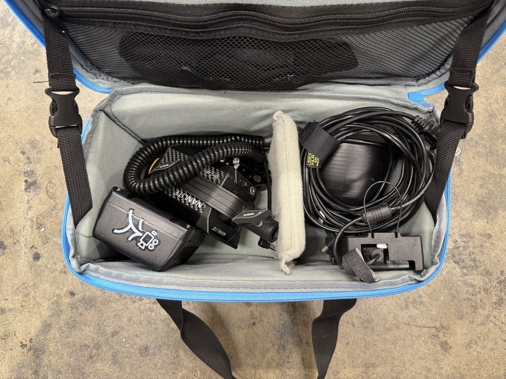 Nanlite Forza 60B rental case contents 2 of 2