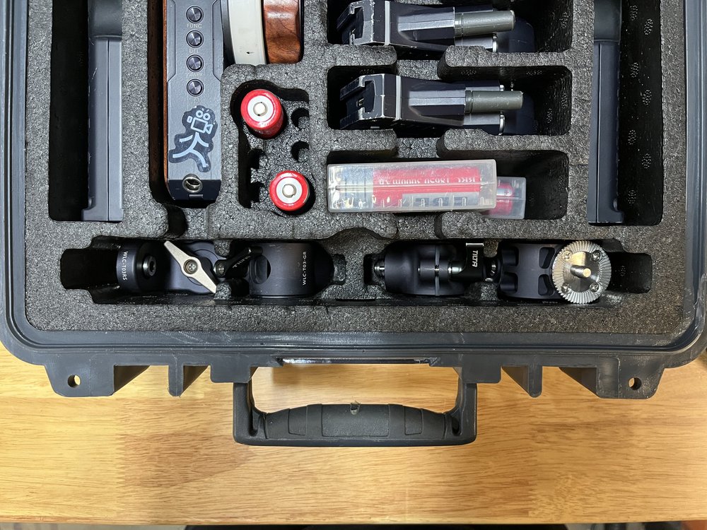 Tilta Nucleus M rental case contents