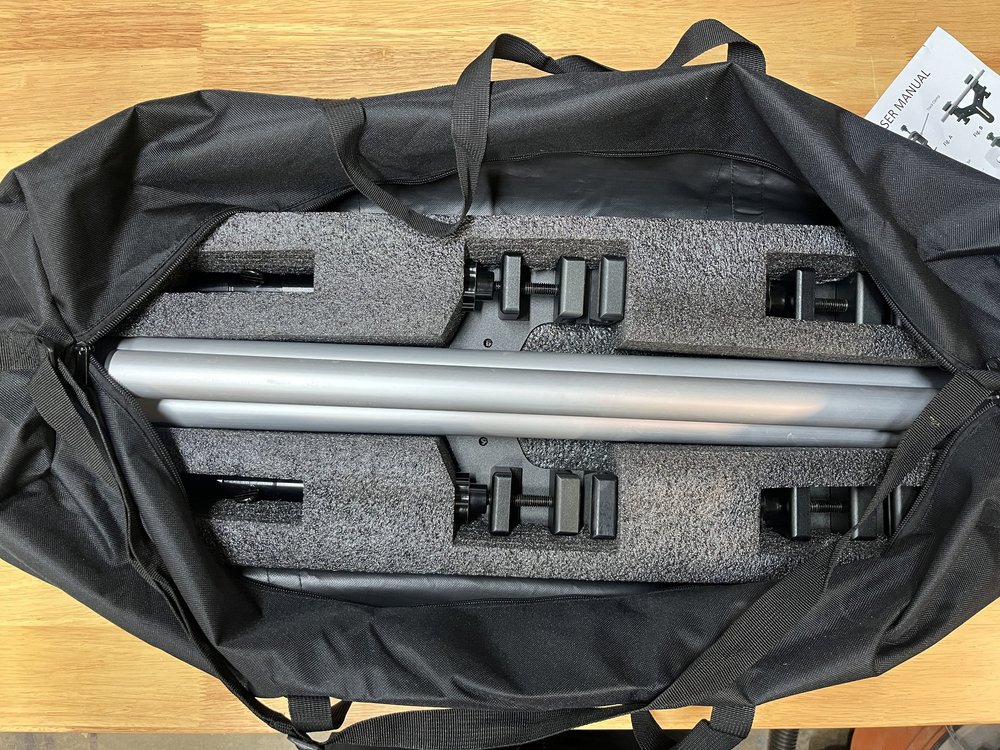 Glide Gear Overhead rental case contents