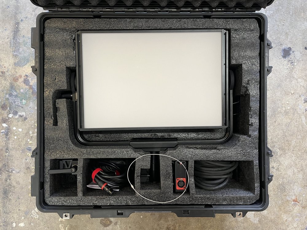 Aputure Nova P300c rental case contents