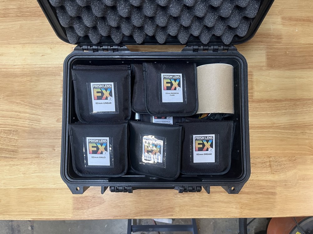 Prism Lens FX rental case contents 2 of 2