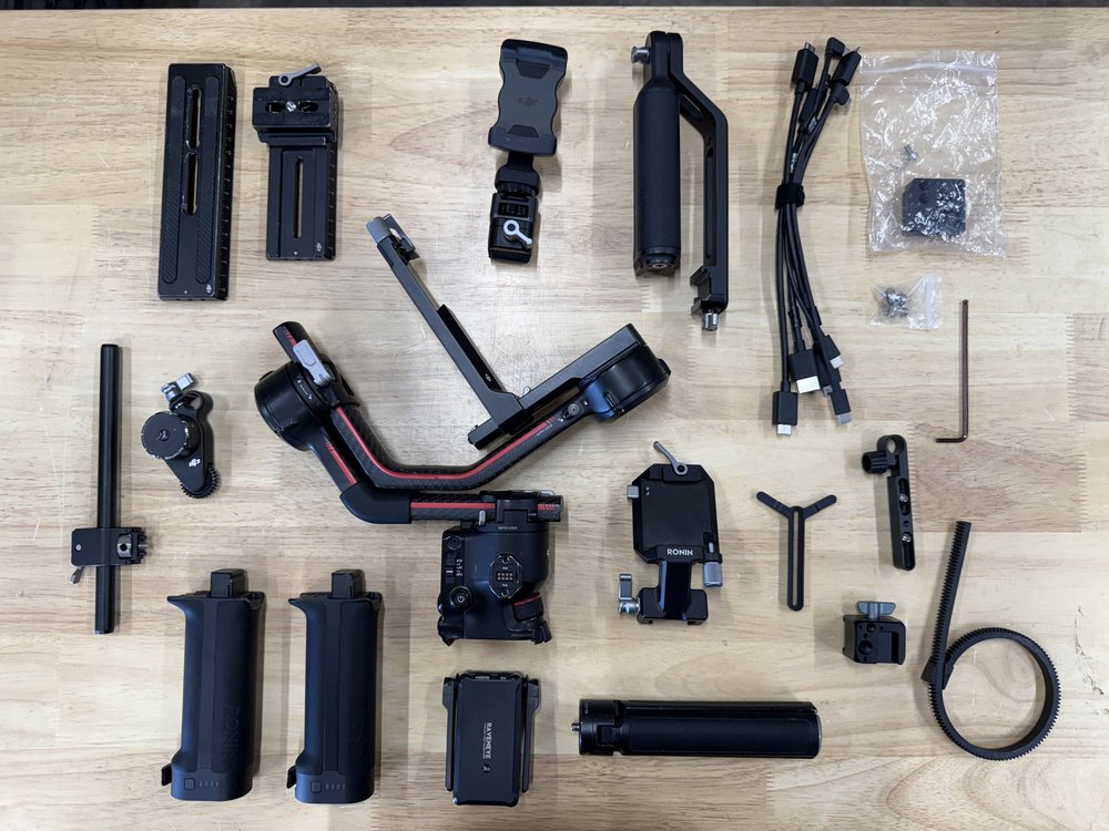 DJI RS3 Pro rental case contents