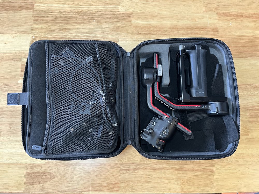 DJI RS3 Pro rental case contents