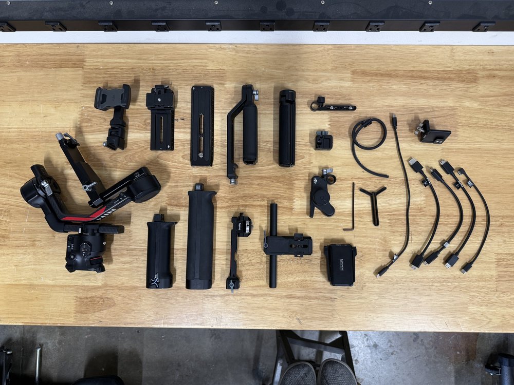 DJI RS 4 Pro rental case contents 1 of 4