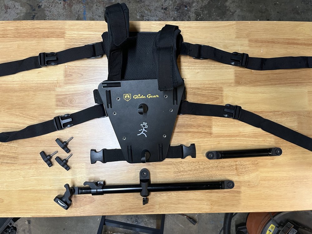 Glide Gear Snorricam rental case contents