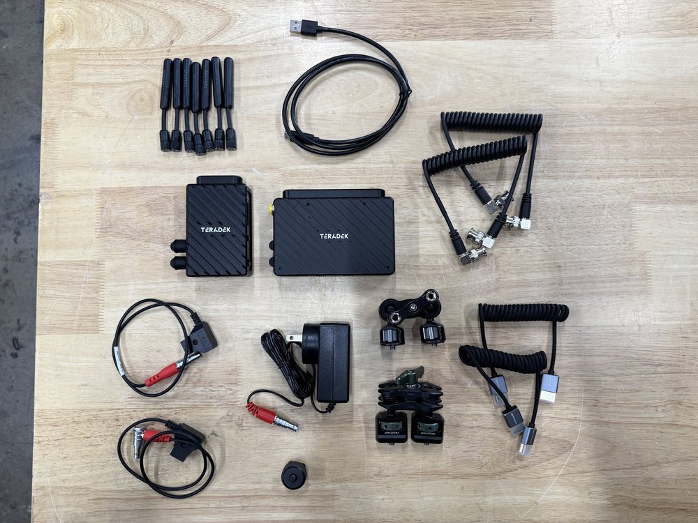 Teradek Bolt 6 750 LT rental case contents 1 of 2