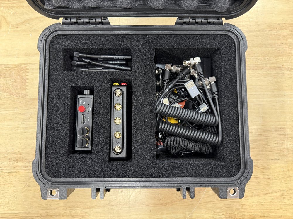 Teradek Bolt 6 750 LT rental case contents 2 of 2