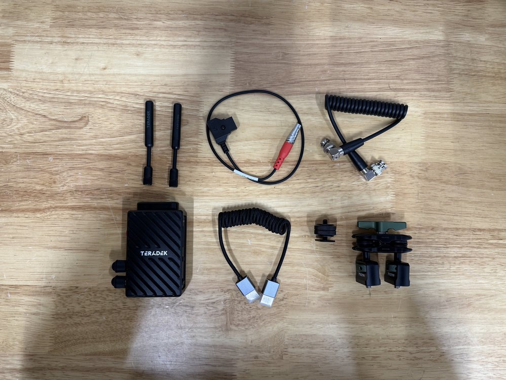 Teradek Bolt 6 LT 750 TX rental case contents