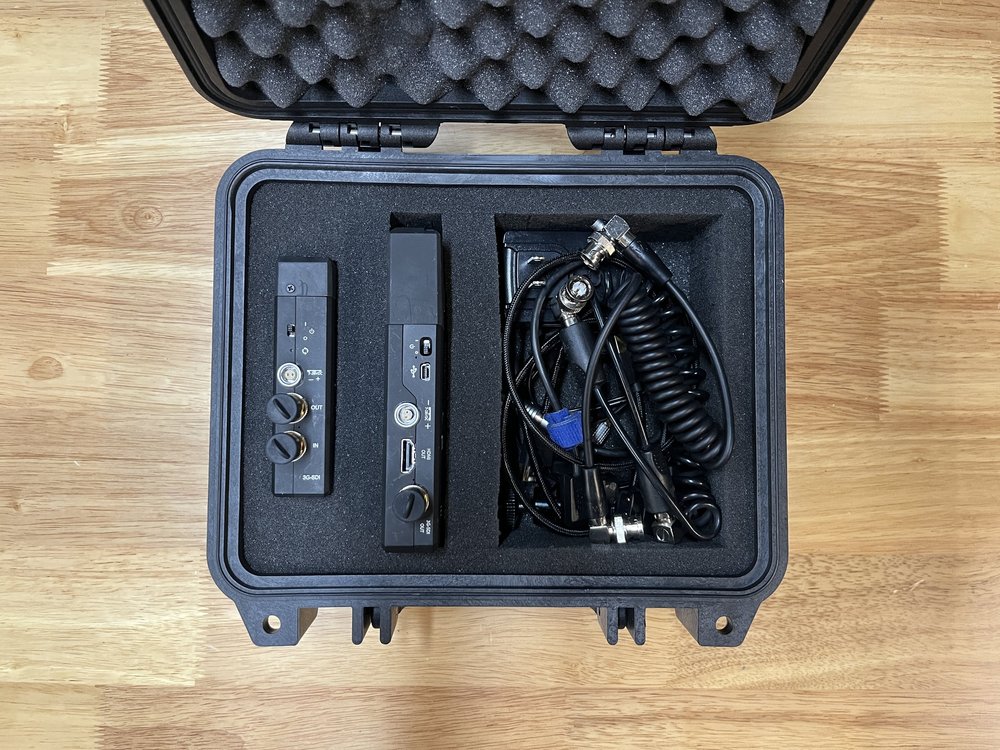 Teradek Bolt Pro 300 rental case contents