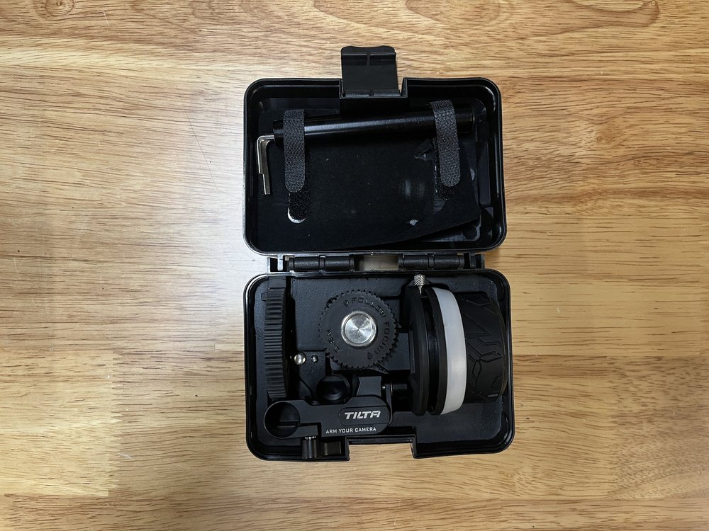 Tilta Mini Follow Focus rental case contents
