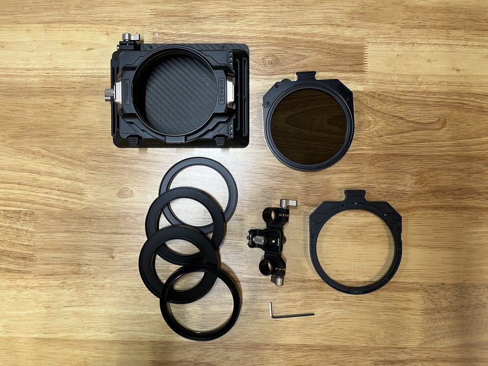 Tilta Mirage rental case contents 1 of 2