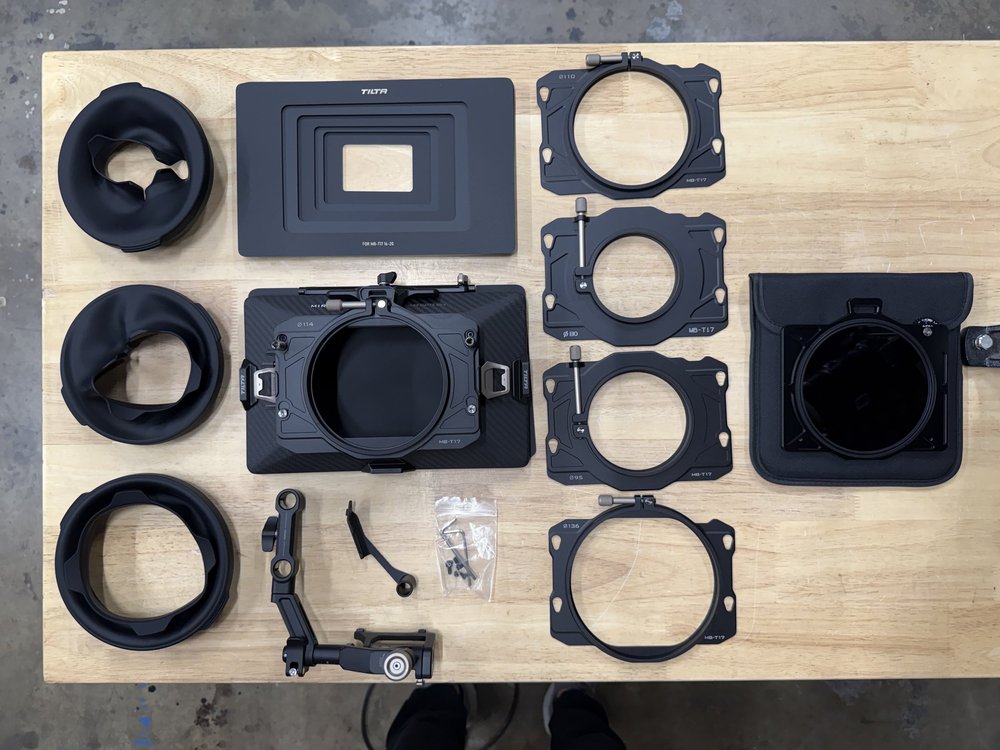 Tilta Mirage Pro rental case contents 1 of 2