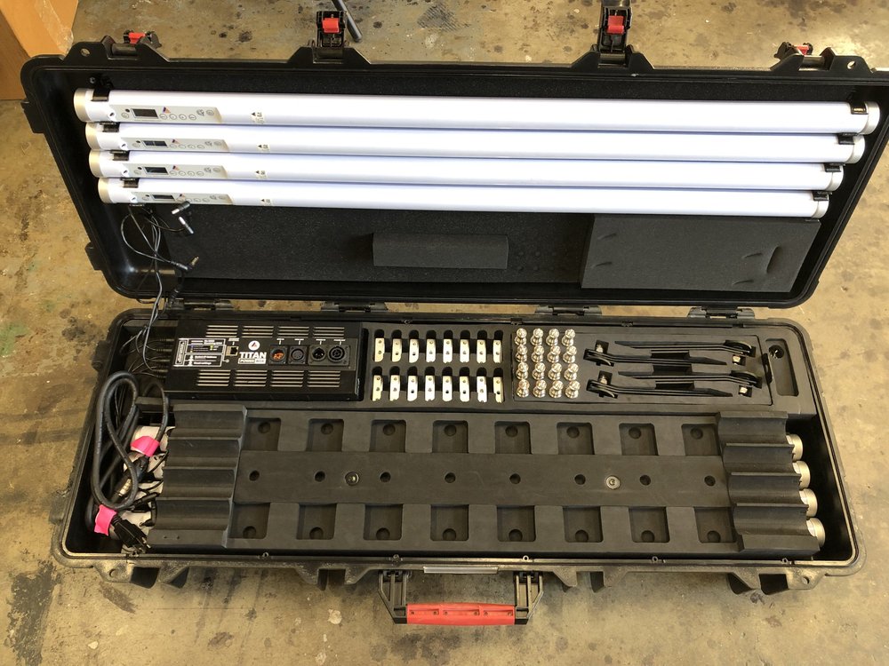 Astera Titan Tubes rental case contents