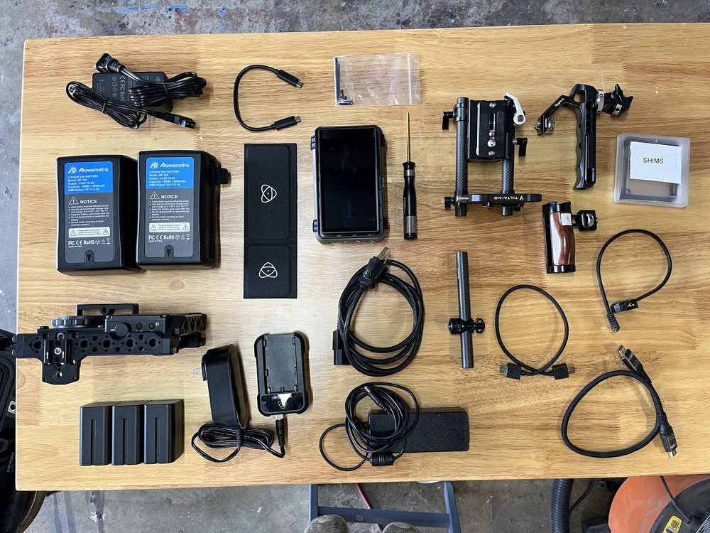 Freefly Wave rental case contents