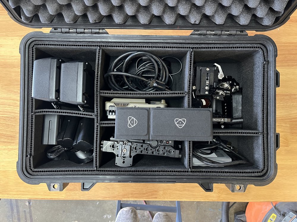 Freefly Wave rental case contents