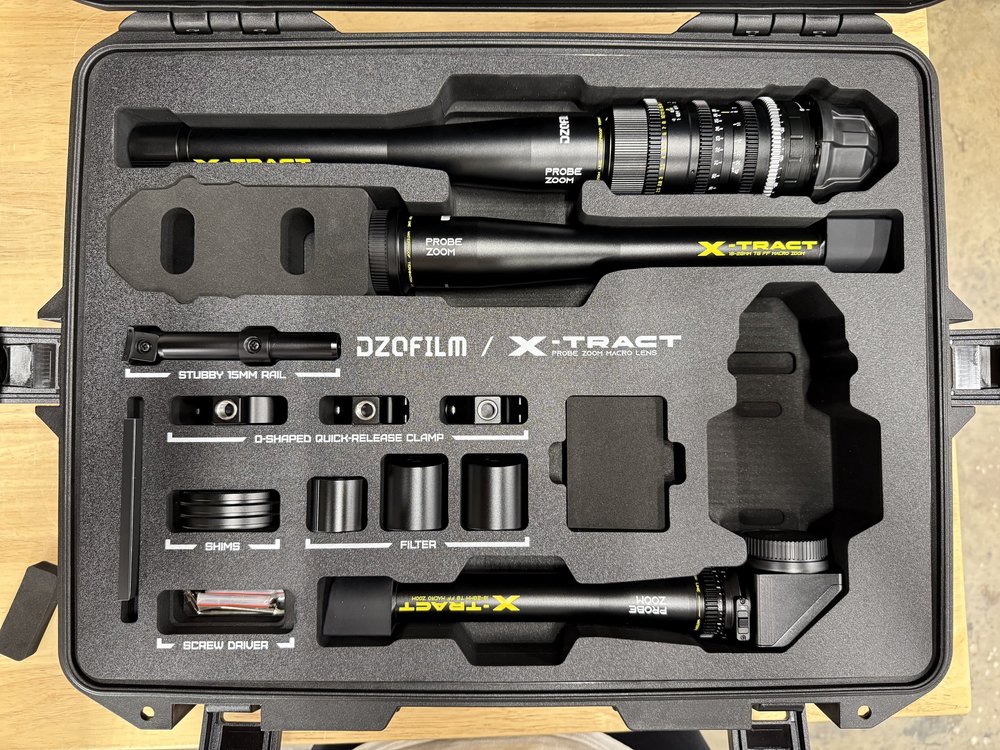 DZOFilm X-Tract rental case contents 1 of 1